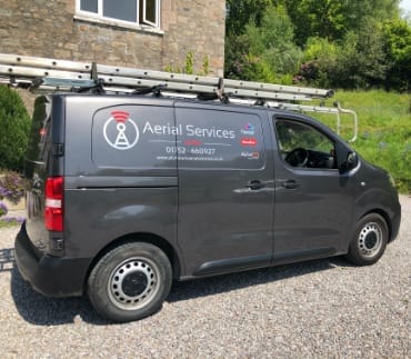 Aerial Services Van